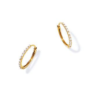 hoop diamond pierce