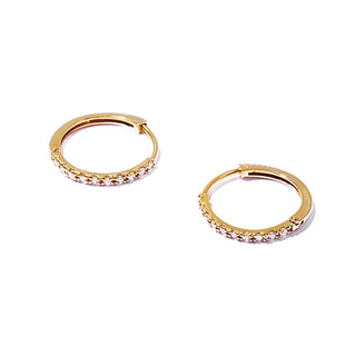hoop diamond pierce