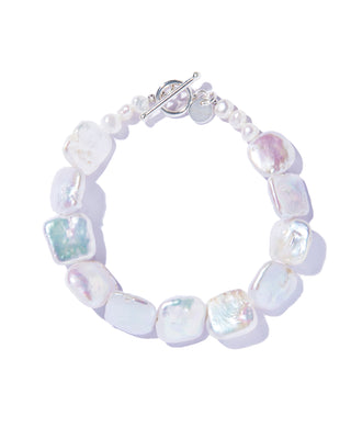 cube pearl bracelet