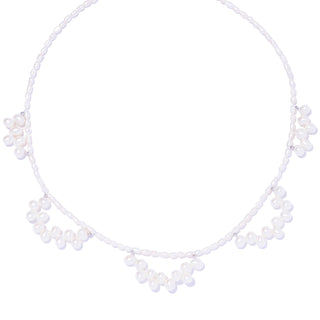 dentelle pearl choker
