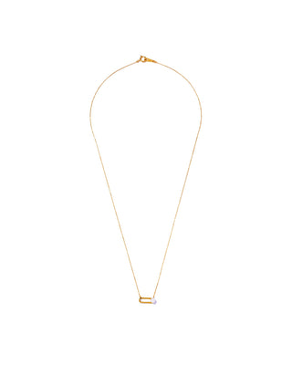 K18 etern element pearl necklace