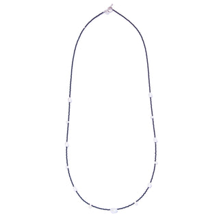 ancient pearl long necklace