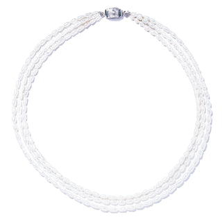 filigree pearl necklace