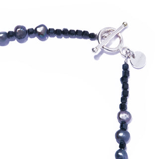 ombre pearl necklace