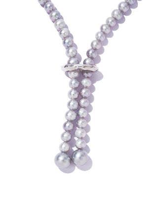 arc gray pearl necklace