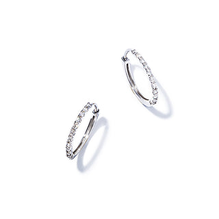 hoop diamond pierce