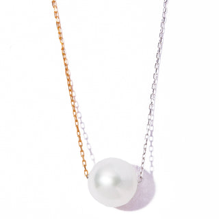 graceful pearl double necklace