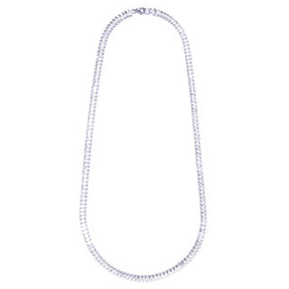 princess baguette long necklace