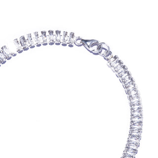 princess baguette long necklace