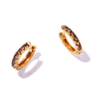 【受注商品】embrace smoky quartz pierce