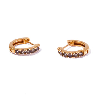 【受注商品】embrace smoky quartz pierce