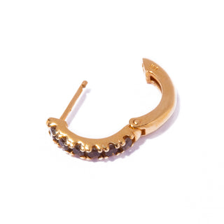 【受注商品】embrace smoky quartz pierce