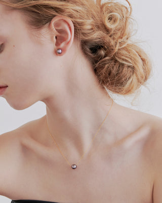 K18 akoya pearl pierce