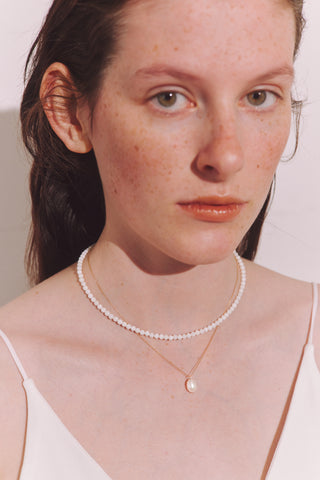 coral choker