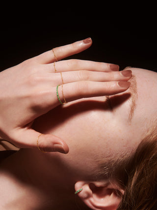 【受注商品】embrace emerald ring