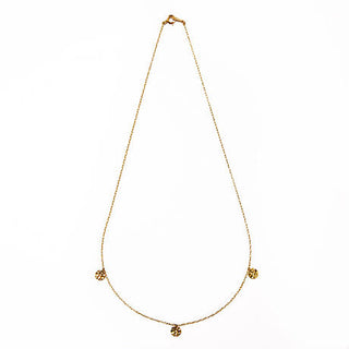 trio victoria plate necklace