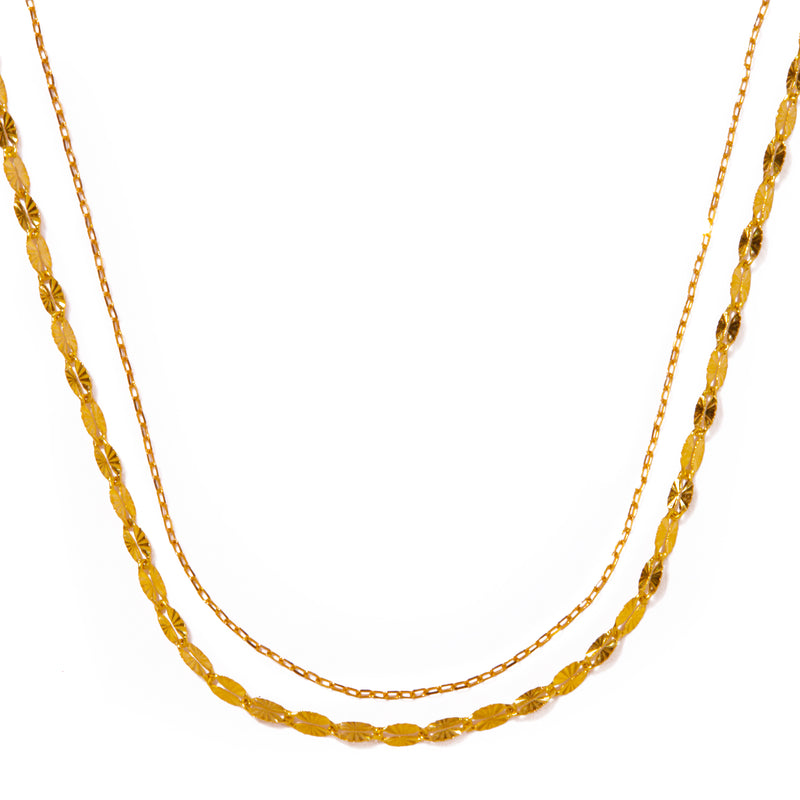 sunlight layer necklace