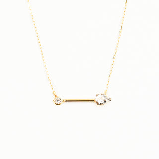 float diamond necklace