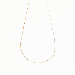 float side necklace