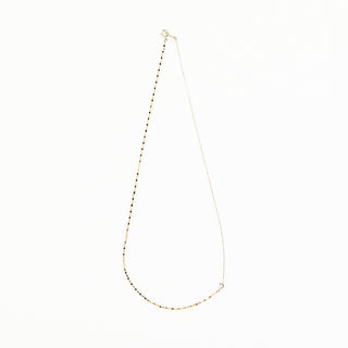 float side necklace