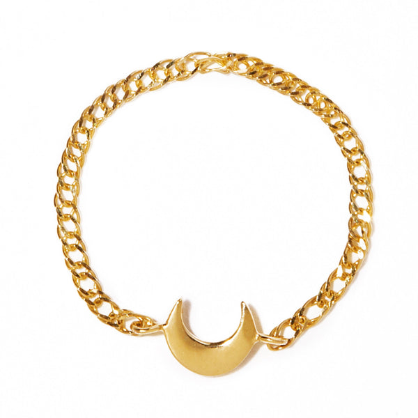 moonlight chain ring