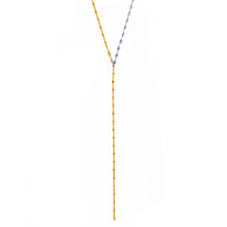 victoria double tie necklace