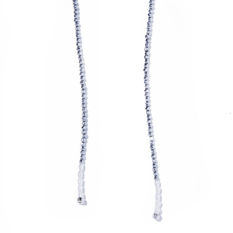 gloss lariat necklace
