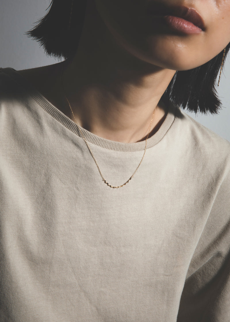 drop victoria necklace / yellow gold