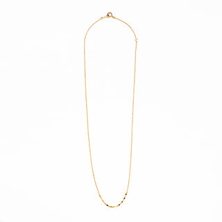 drop victoria necklace / yellow gold