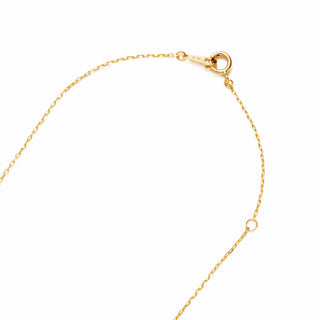 drop victoria necklace / yellow gold