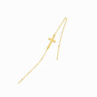 cross chain pierce (single)