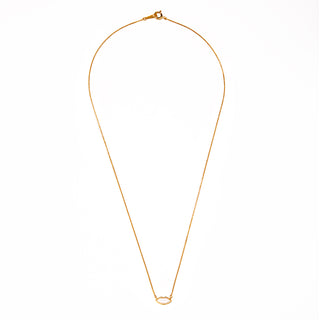 petite lip necklace